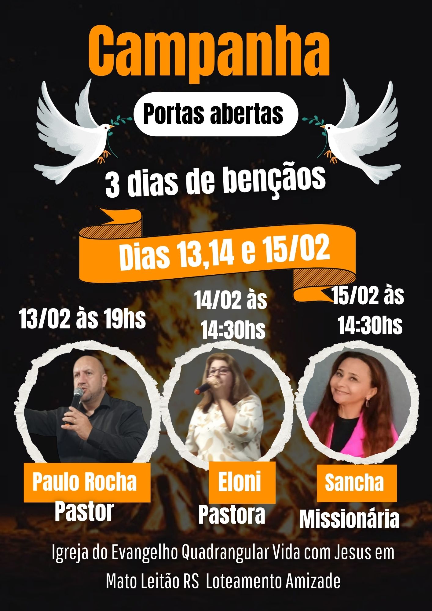 Campanha portas abertas