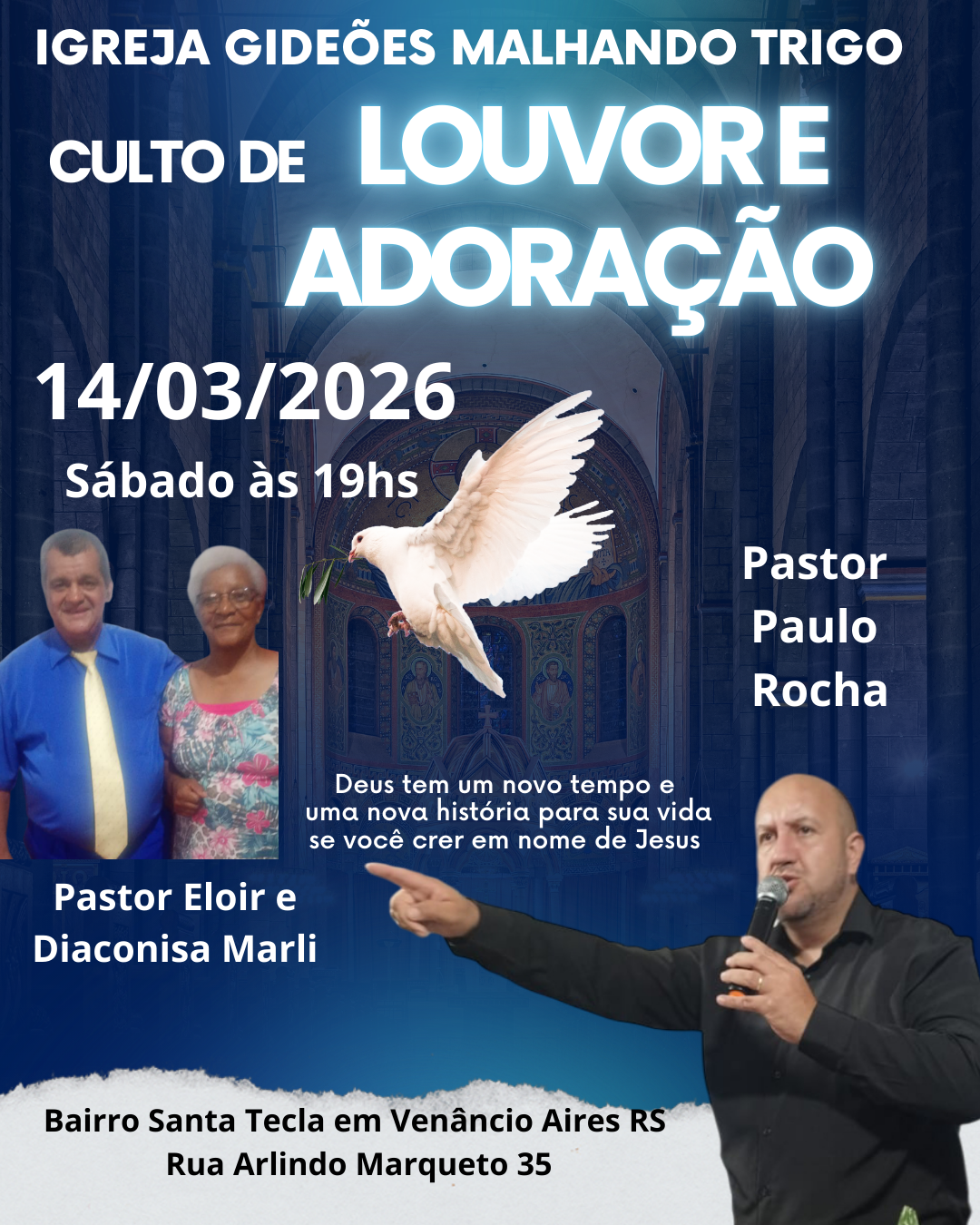 Culto de louvor e adoração