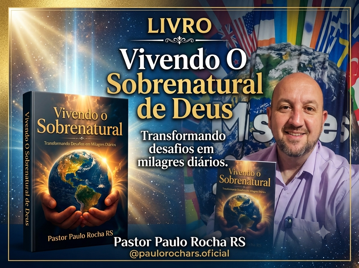 Lançamento do Livro do Pastor Paulo